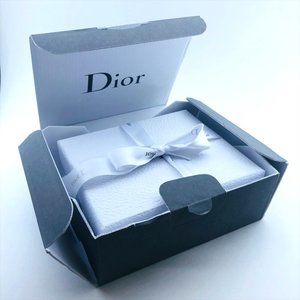 Dior White Gift Box with Ribbon